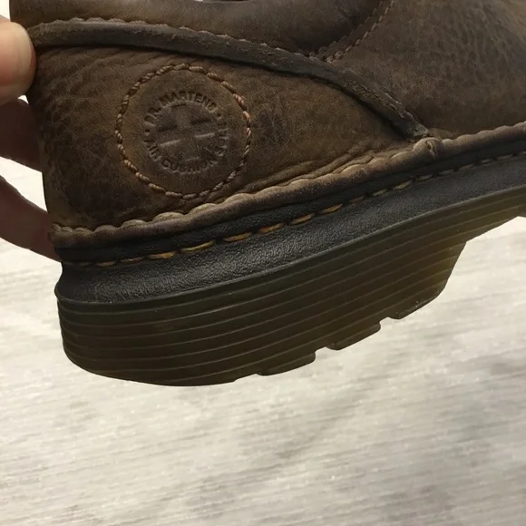 Dr. Martens Perry Oxford Leather Lace Up Shoes Size M8 W9 - Picture 5 of 13